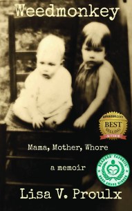 WEEDMONKEY BOOK COVER WITH AWARD SEALS September 1, 2017